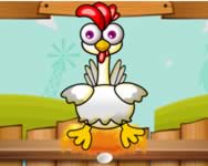 Chicken egg challenge vicces HTML5 jtk
